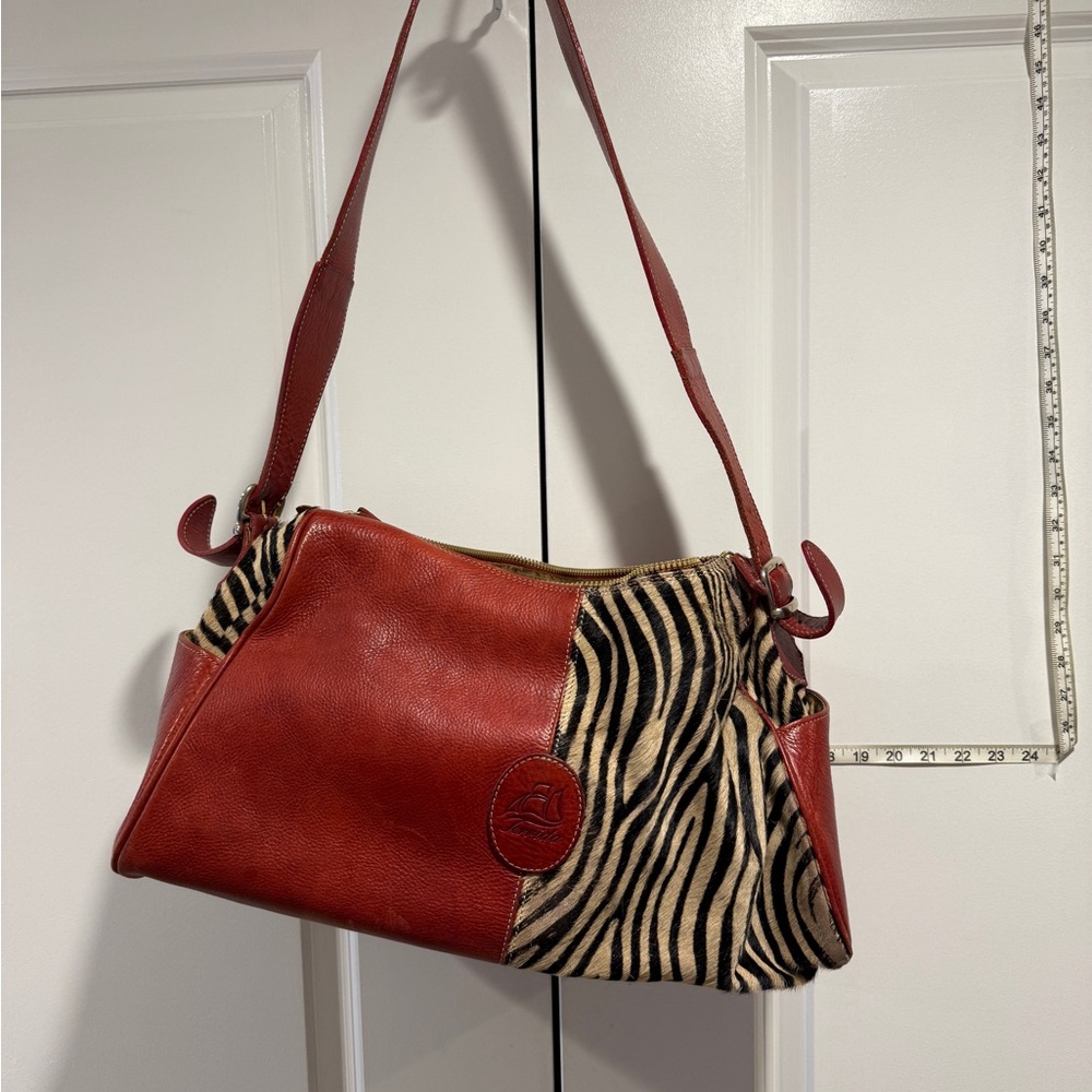 Terril’s Italian leather & calf-hair Tote